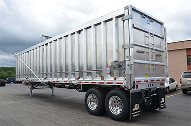 aluminum moving floor trailer